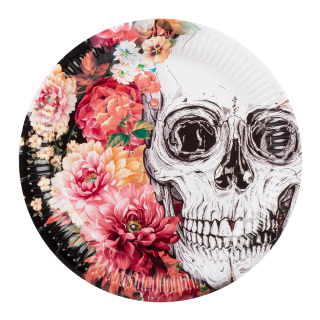 Set 10 Assiettes en papier Day of the dead