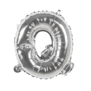 Lettre en ballon en aluminium