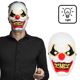 Pc. Masque LED Killer clown