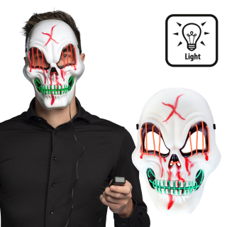 Pc. Masque LED Blood skull