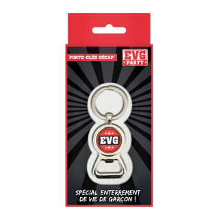 PORTE CLE DECAPSULEUR "TEAM EVG"