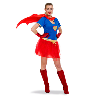 Combinaison Sexy de Super Woman Dames - Taille L - XL