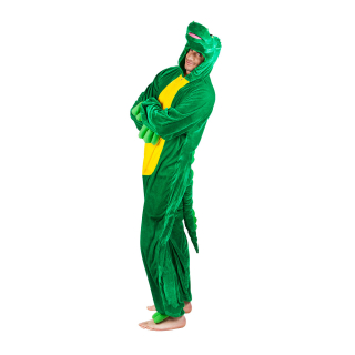 Costume adulte Crocodile peluche