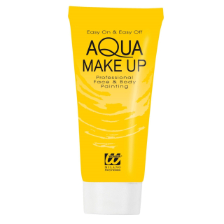 Maquillage à l'eau Jaune - Tube