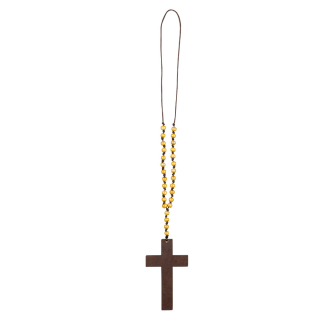 Croix de prêtre de luxe en bois