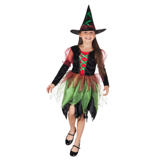 Costume enfant fée sorcière 10 - 12 ans