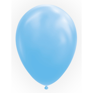 10 Balloons 12" light blue