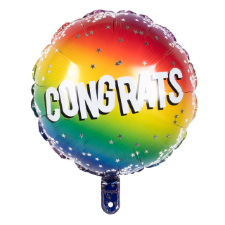 Ballon en aluminium 'Congrats'