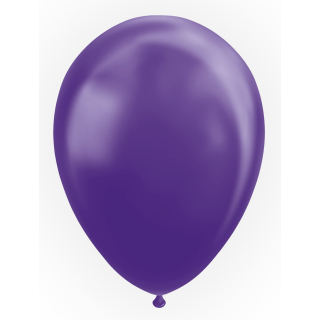 Ballon Violet - Effet Metallic