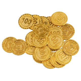 Set 24 pièces de monnaie de pirate