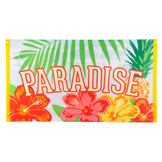 Drapeau polyester 'Paradise'
