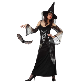 costume sorcière noir XL