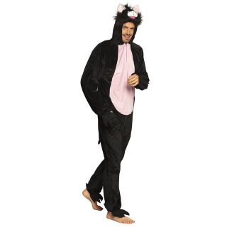 Costume adulte Chat peluche