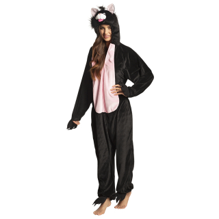 Costume adulte Chat peluche