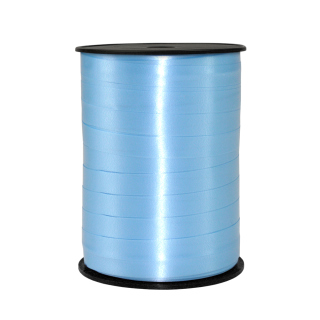 Ribbon 250m x 10mm light blue