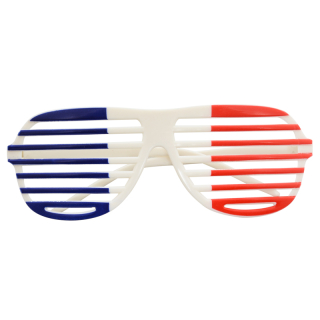 Lunettes tricolore France