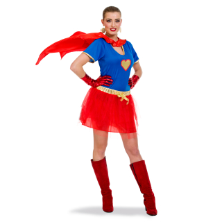 Combinaison Sexy de Super Woman Dames - Taille S- M