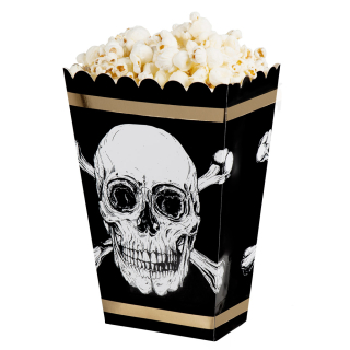 Set 4 Bols de popcorn Pirates