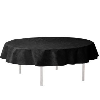 Nappe Ronde Unie noir