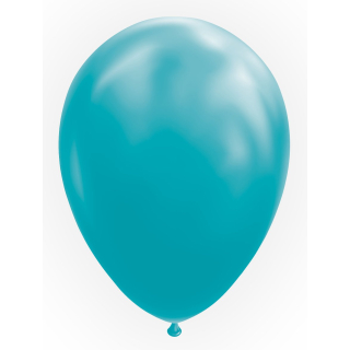 10 Balloons 12" turquoise