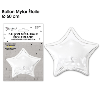 Ballon métallique Etoile