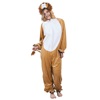 Costume adolescent Lion peluche