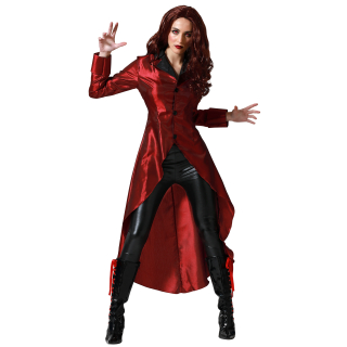 costume robe rouge M/L