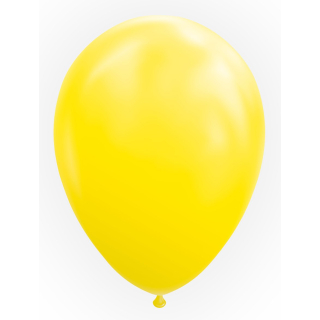 25 Balloons 12" yellow