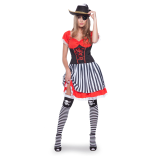 Costume de Pirate Dames 2 pièces Taille S-M