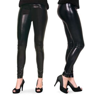 Legging Métallique Noir - L-XL