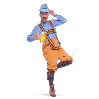 Lederhosen Fête de la bière d'octobre Hommes XL-XXL