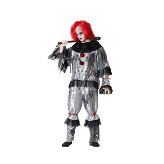 DÉGUISEMENT CLOWN GRIS XXL