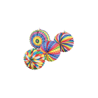 Lampion ballon multicolore