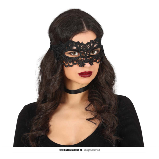 MASQUE NOIR BRODÉ