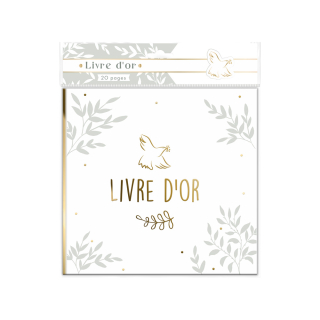 Livre d'or "colombe"