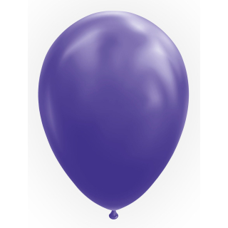 25 Balloons 12" purple