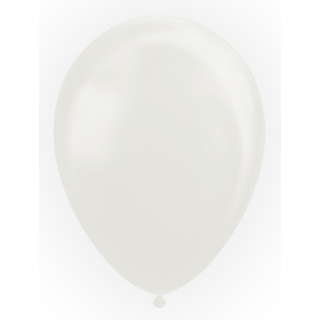 10 Balloons 12" pearl white