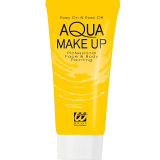 Maquillage à l'eau Jaune - Tube