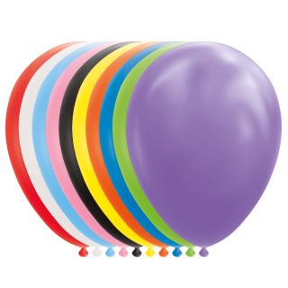 25 Balloons 12" mixed