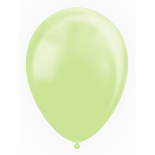 25 Balloons 12" macaron green