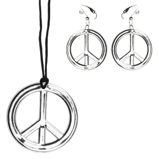 Set Peace (collier et pendants d'oreille)