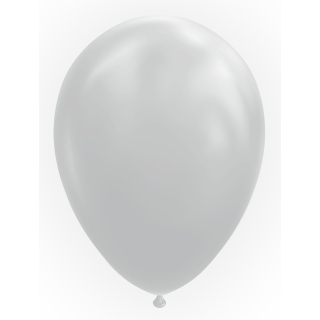 10 Balloons 12" cool grey