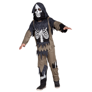 Costume enfant Zombie skeleton 4 - 6 ans