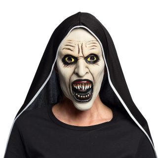 Pc. Masque visage latex Screaming nun