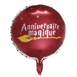 Ballon sorcier "anniversaire magique"