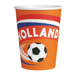 Set 8 gobelets en papier 'Holland'