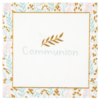 Serviette en papier "Communion"