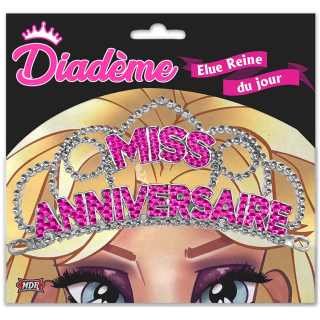 Diadème Miss Fuchsia - Tous les évènements de la vie : Joyeux anniversaire