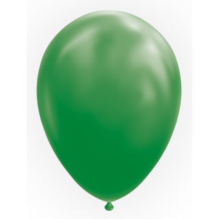 25 Balloons 12" dark green