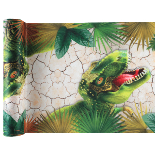 Chemin de table Dinosaure Multicolore